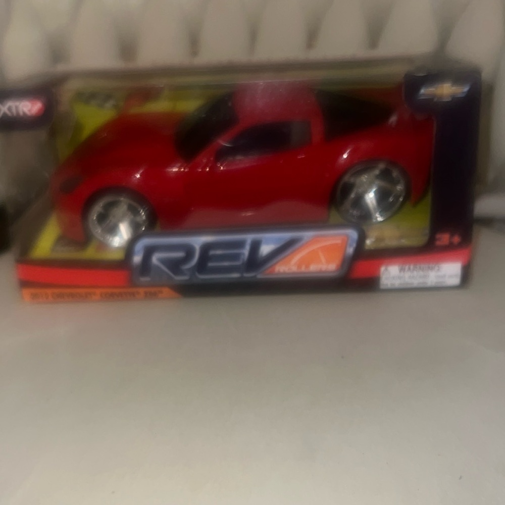 Rev Rollers Chevy Corvette Z06 Toy Car